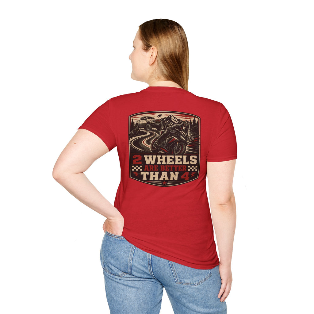 "2 Wheels Are Better Than 4"