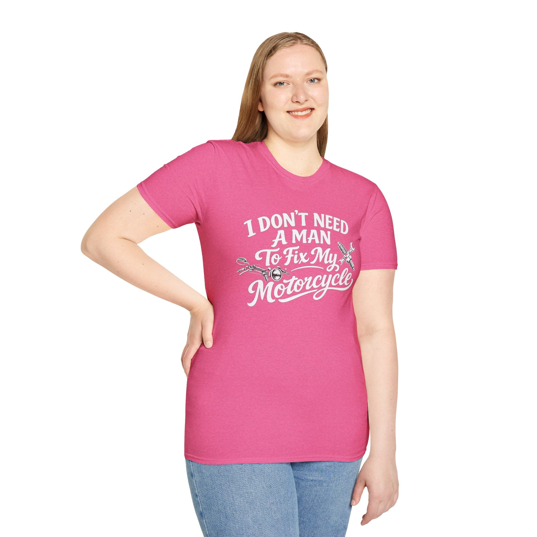 I Don't Need A Man To Fix My Motorcycle T-Shirt