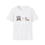 Boots Over Heels T-Shirt