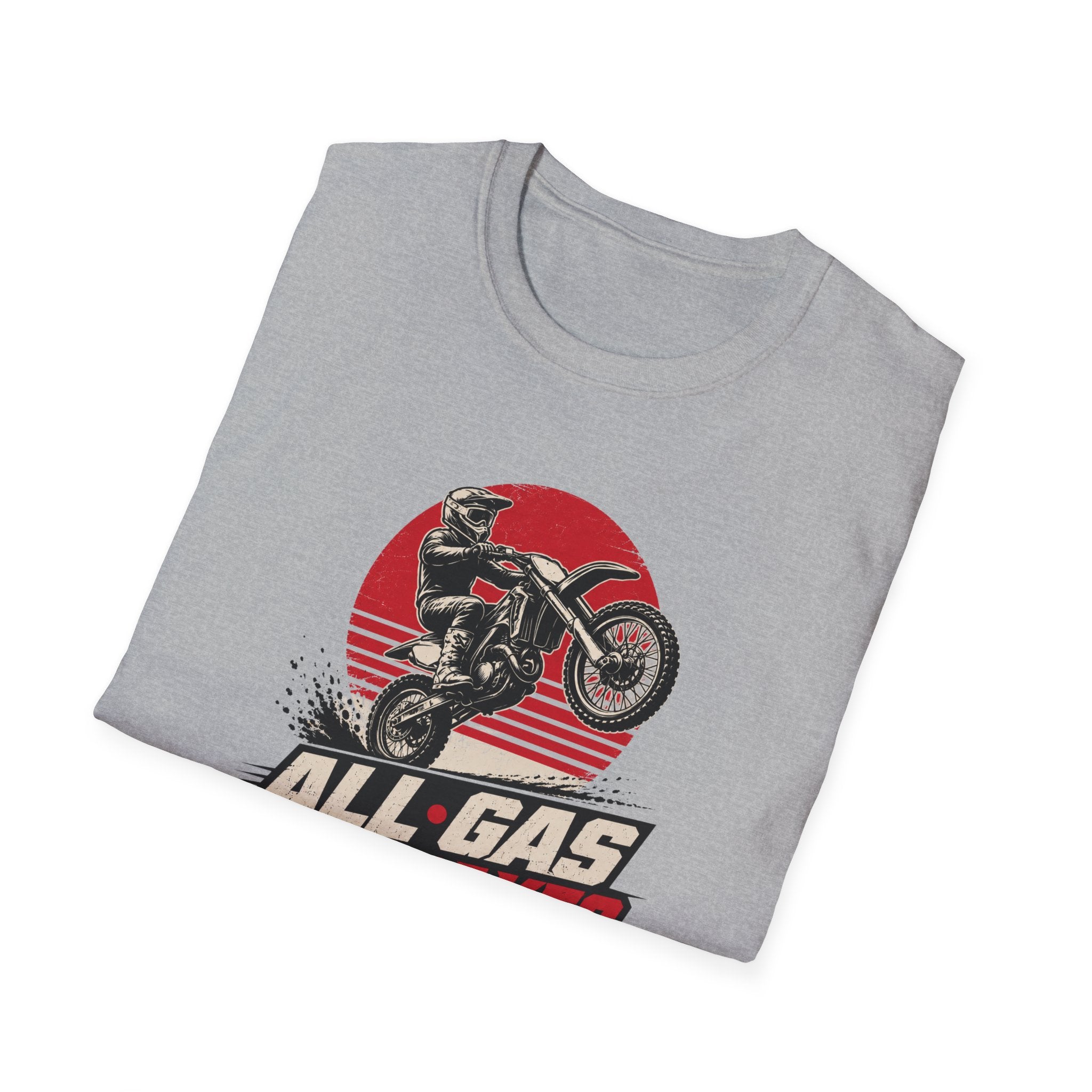 All Gas No Brakes Motorcycle T-Shirt