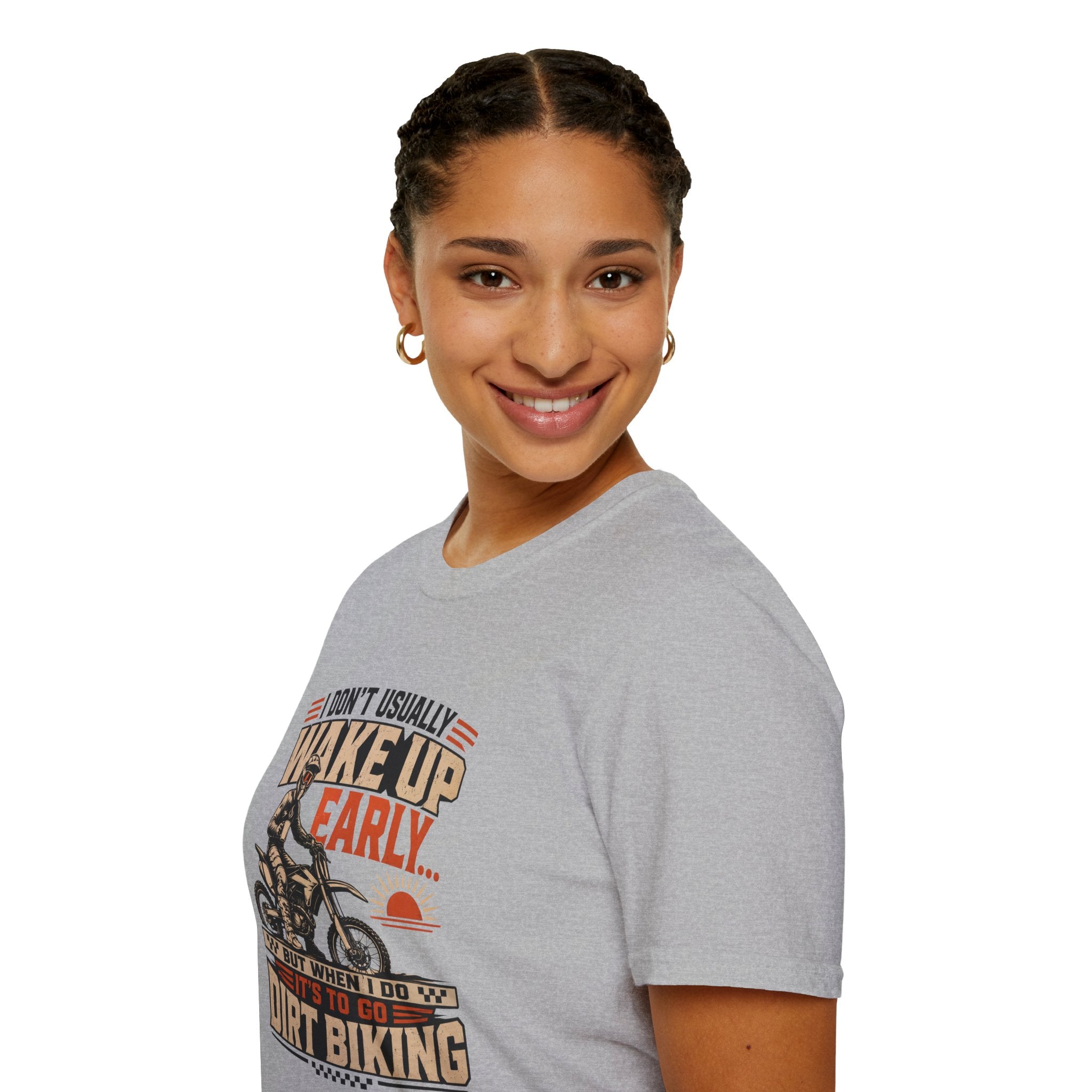 I Don't Usually Wake Up Early But I Do When It's To Go Dirt Biking T-Shirt