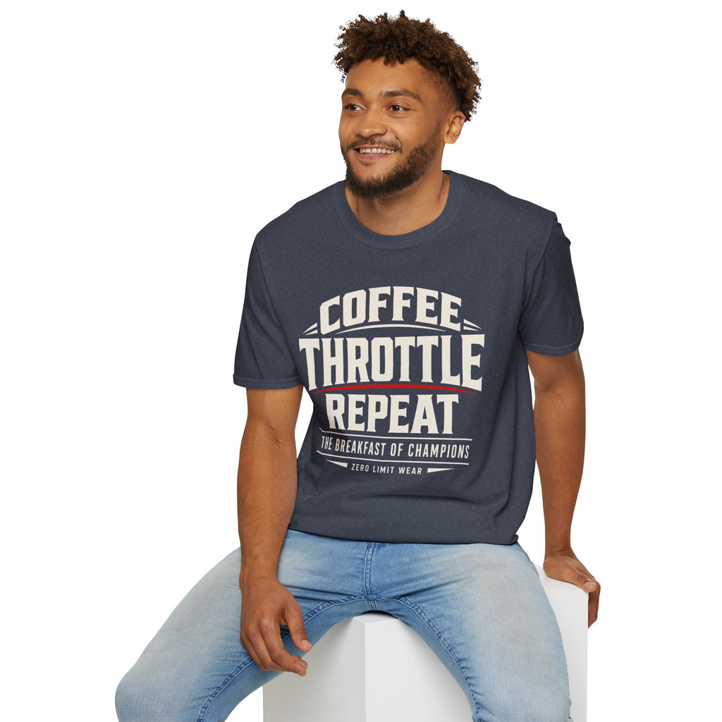 COFFEE THROTTLE REPEAT T-Shirt