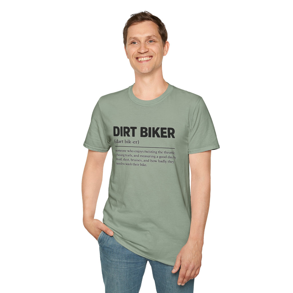Dirt Biker Definition T-Shirt