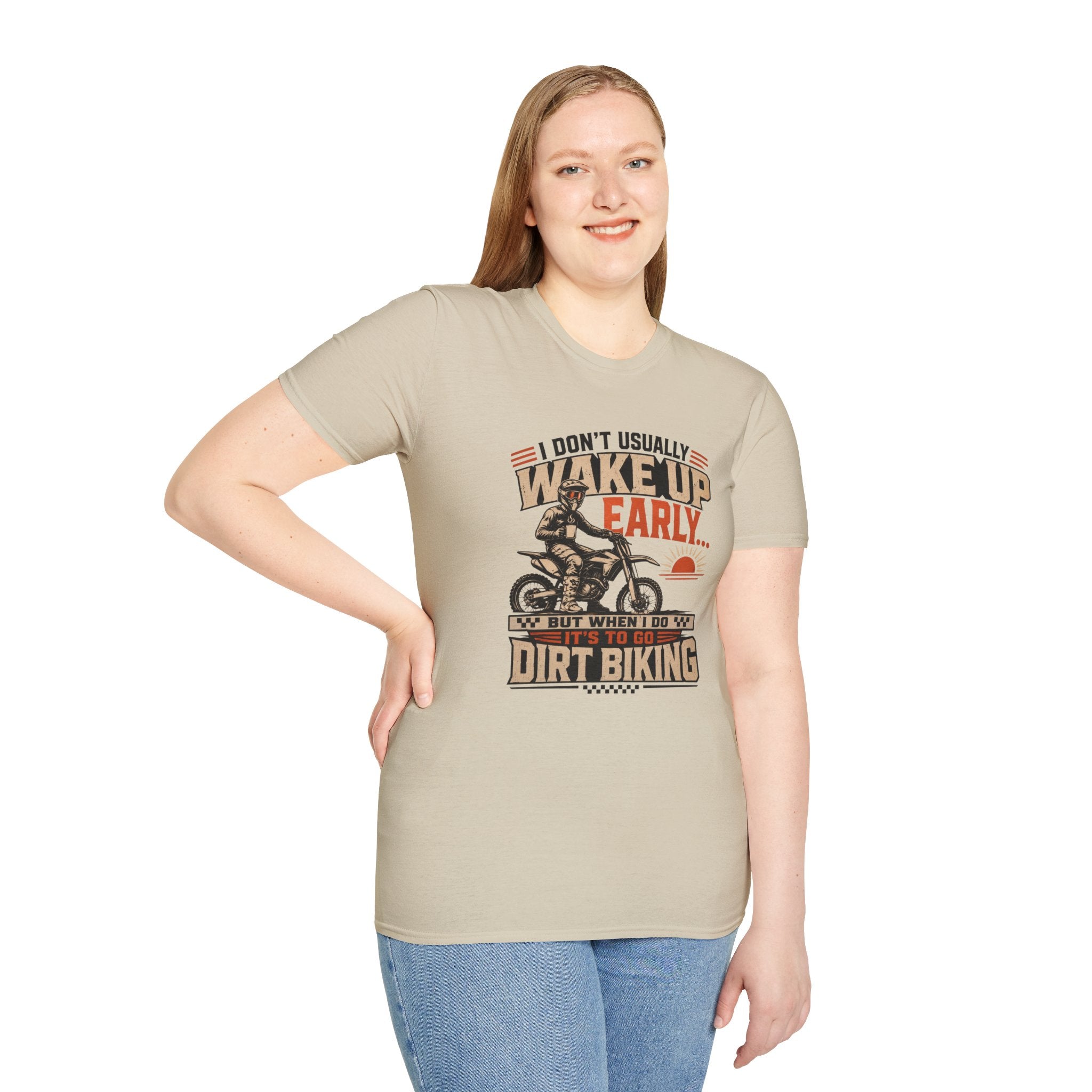 I Don't Usually Wake Up Early But I Do When It's To Go Dirt Biking T-Shirt