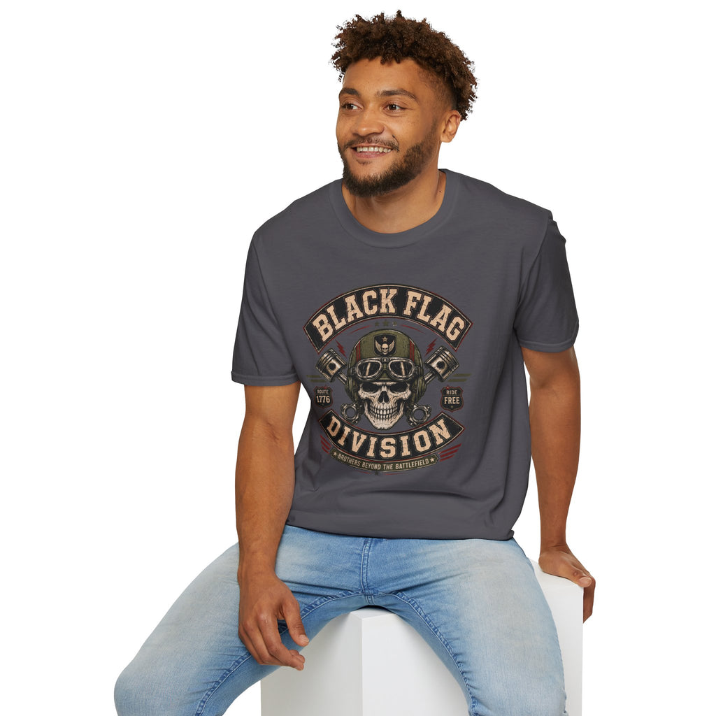 Black Flag Division Skull T-Shirt