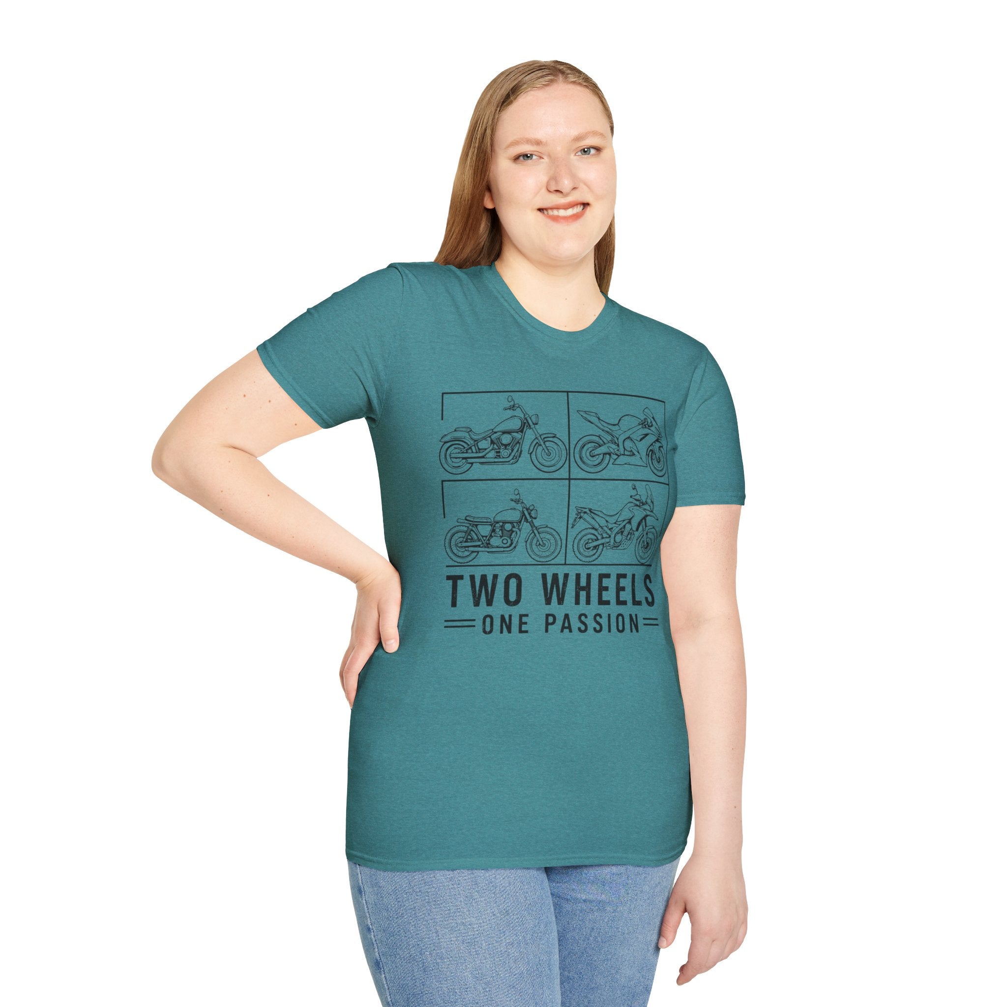 Two Wheels One Passion T-Shirt