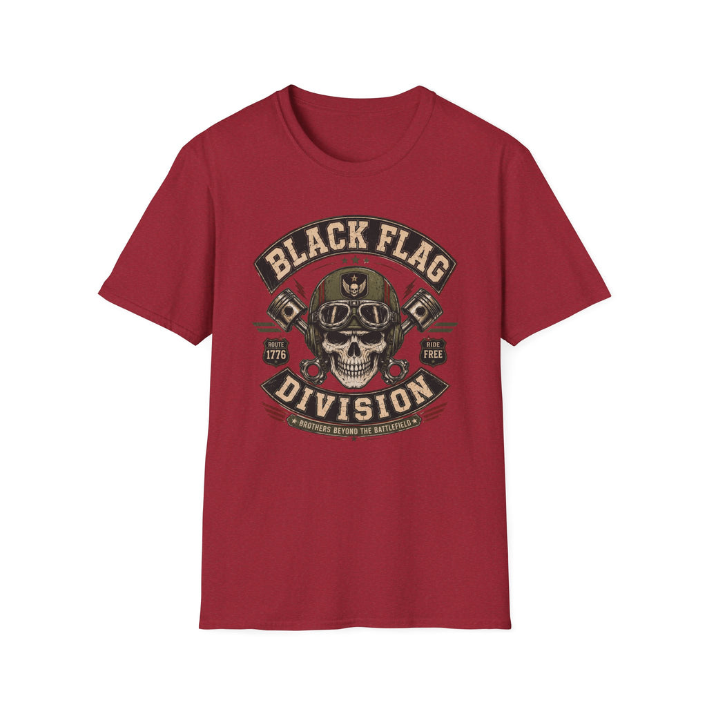 Black Flag Division Skull T-Shirt