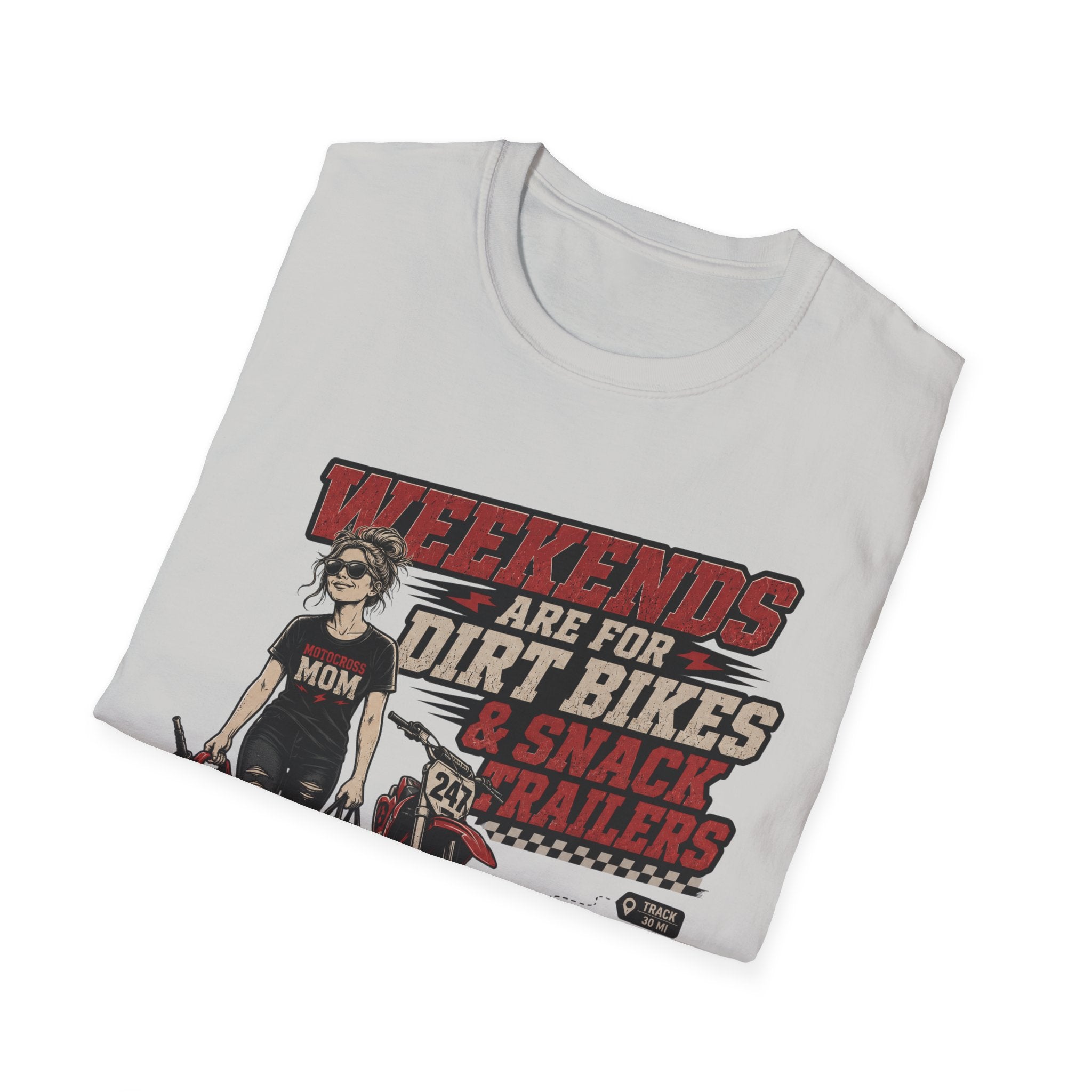 Weekends Are For Dirt Bikes & Snack Trailers T-Shirt