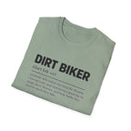 Dirt Biker Definition T-Shirt