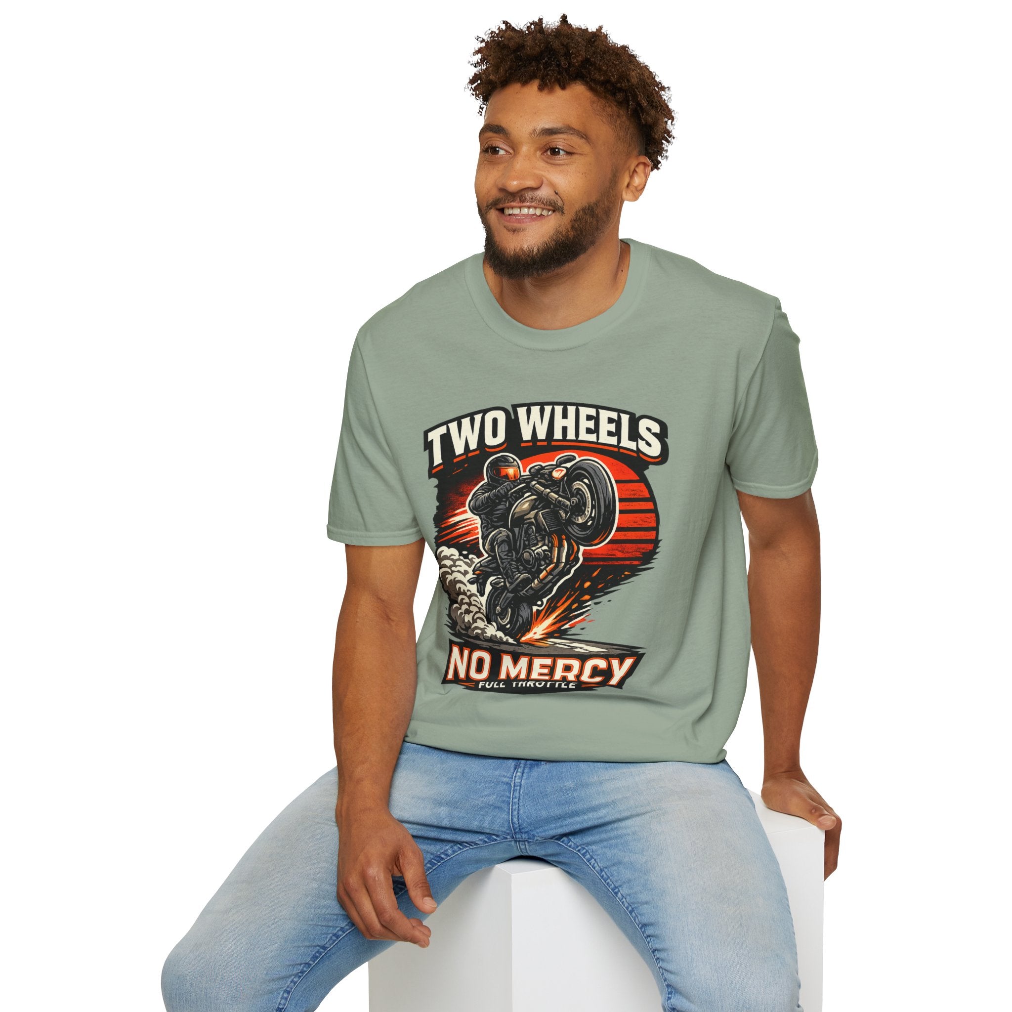 Two Wheels No Mercy T-Shirt