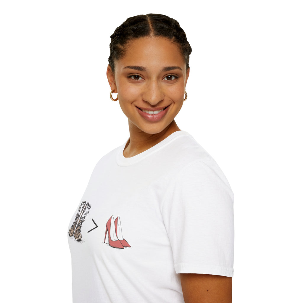 Boots Over Heels T-Shirt