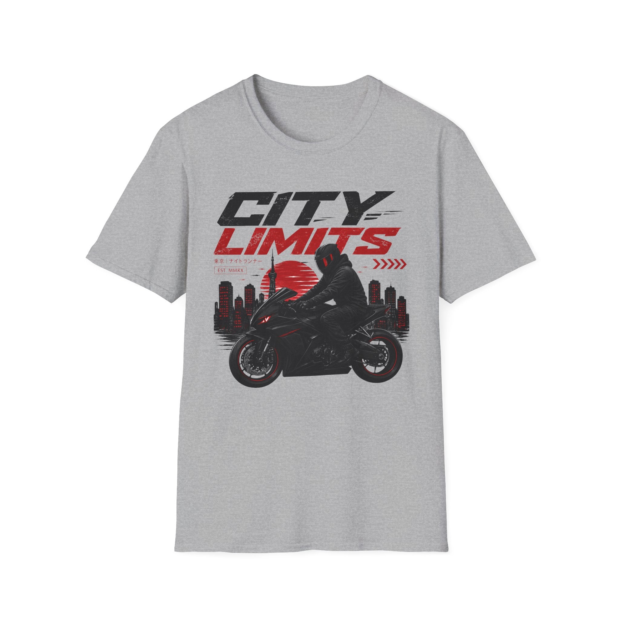 City Limits Motorcycle T‑Shirt