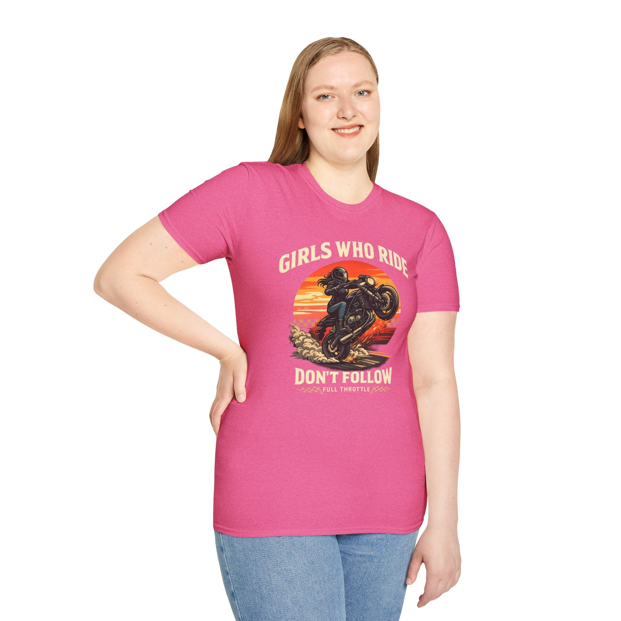 Girls Who Ride Don't Follow T-Shirt