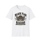 Black Flag Riders Skull T-Shirt