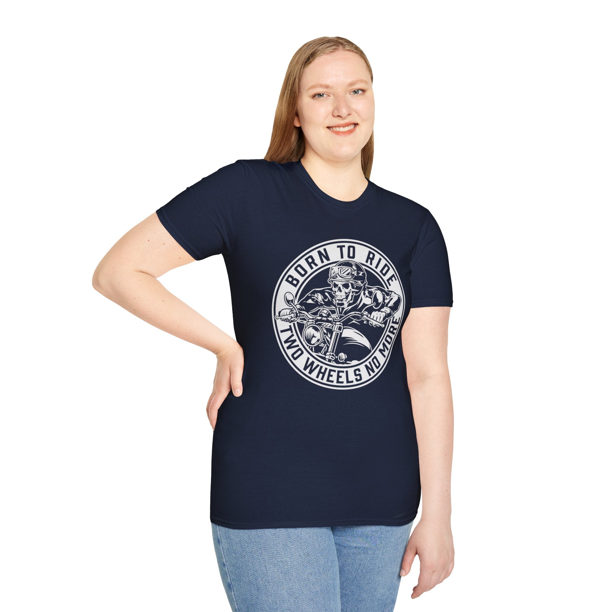 BORN TO RIDE TWO WHEELS, NO MORE T-Shirt