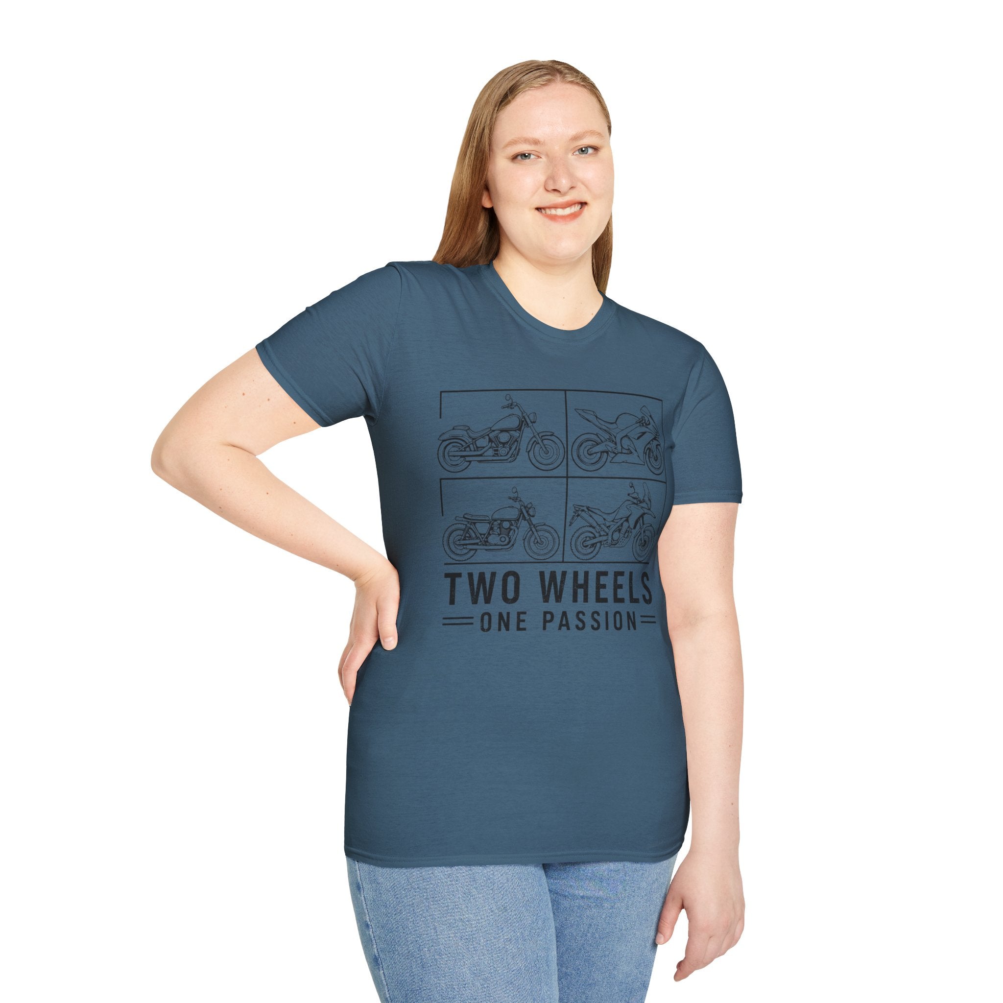 Two Wheels One Passion T-Shirt