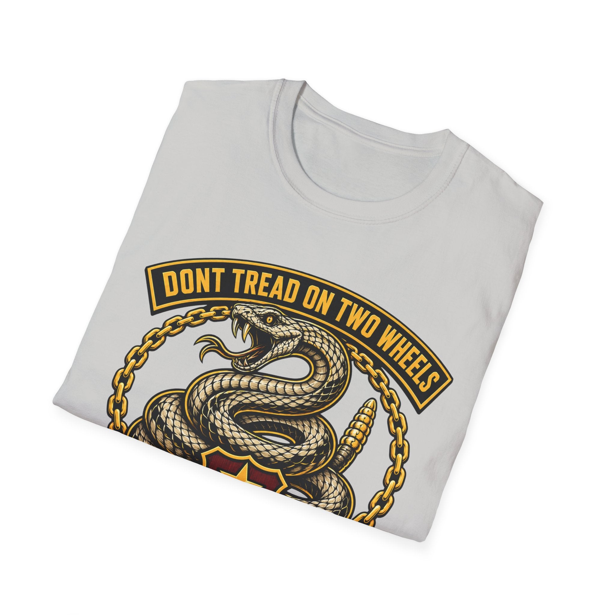 DON'T TREAD ON TWO WHEELS T-SHIRT