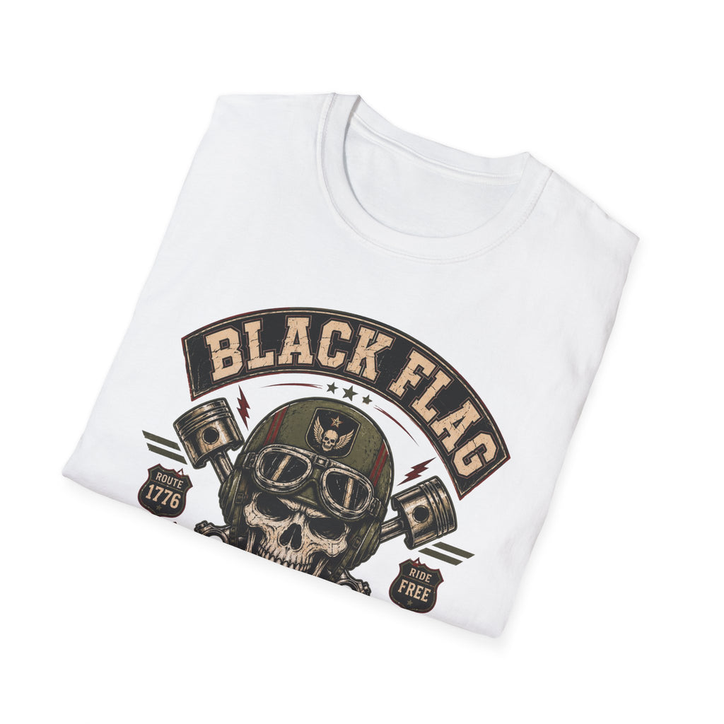 Black Flag Division Skull T-Shirt