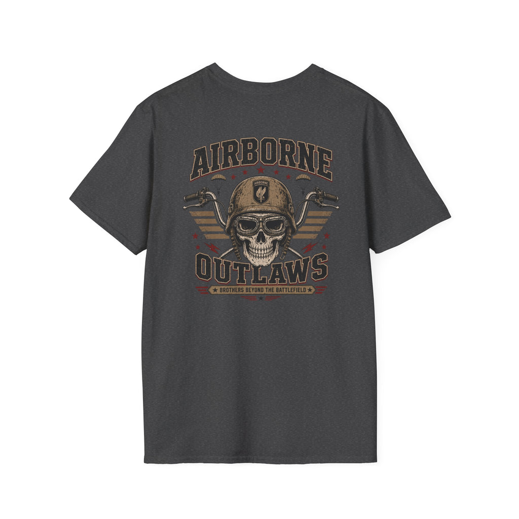 Airborne Outlaws Skull T-Shirt