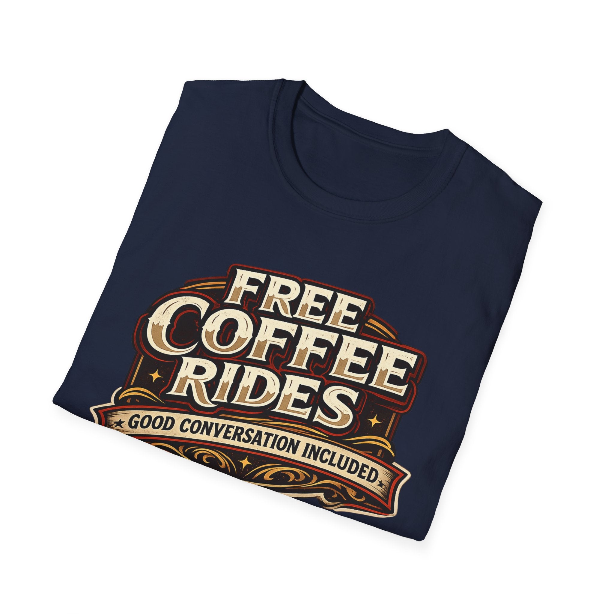FREE COFFEE RIDES T-Shirt