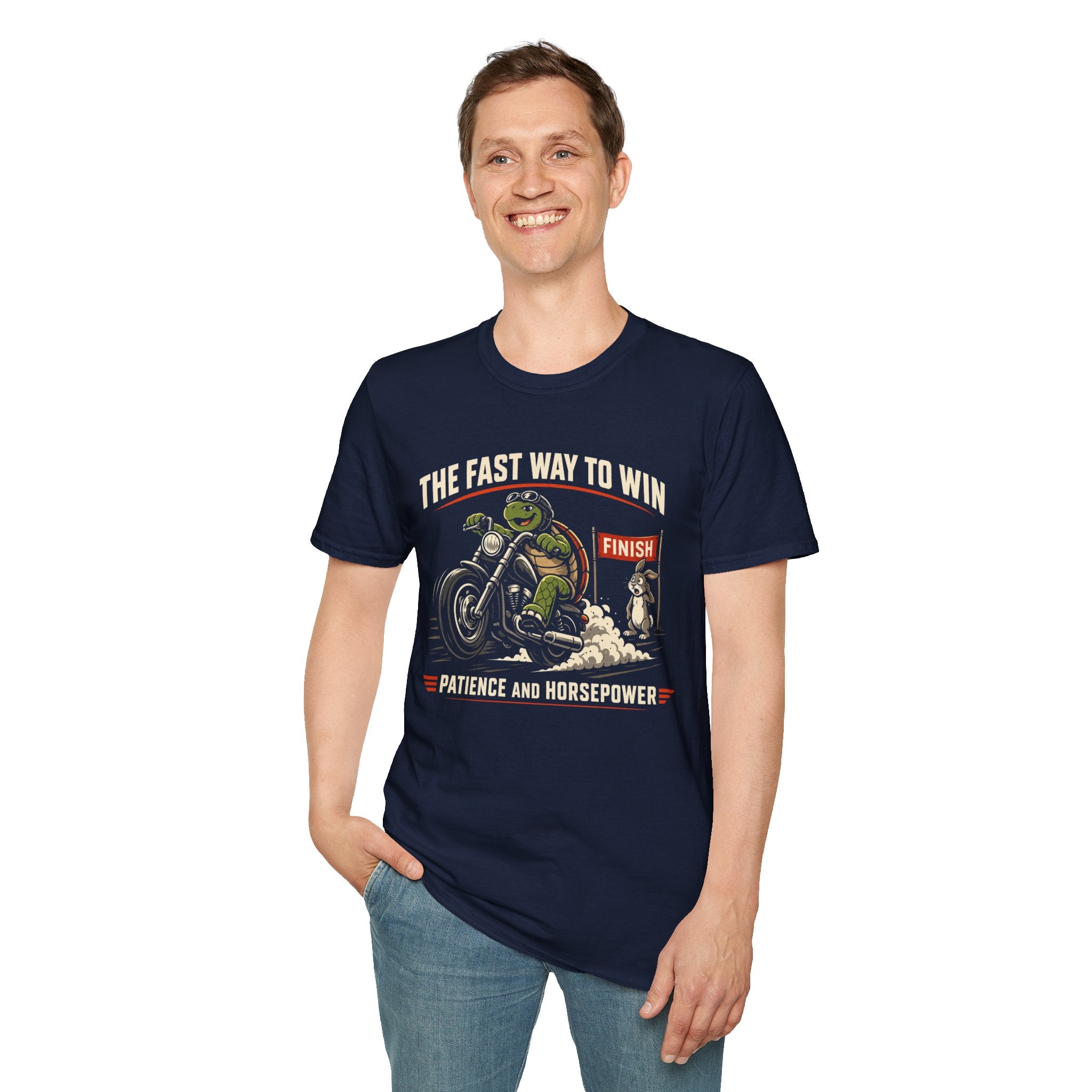 The Fast Way To Win - Patience and Horsepower T-Shirt