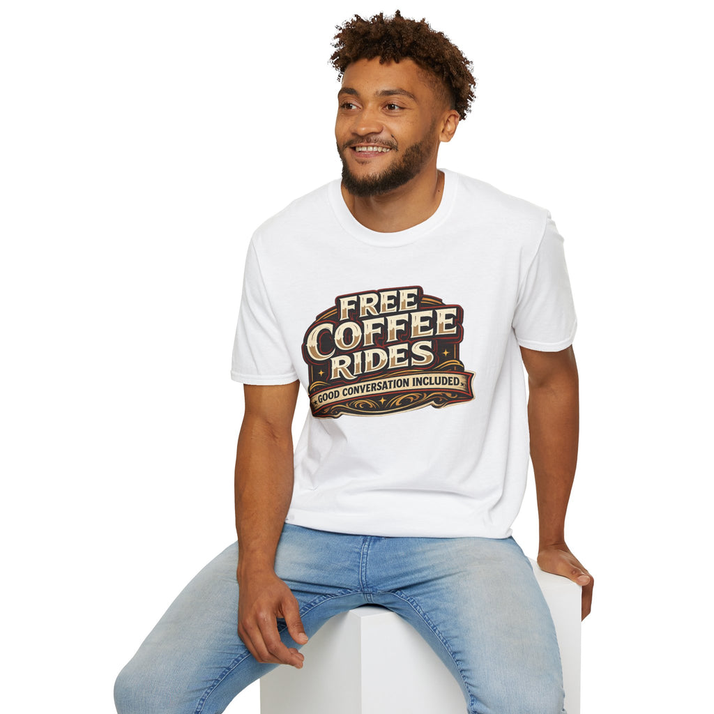 FREE COFFEE RIDES T-Shirt