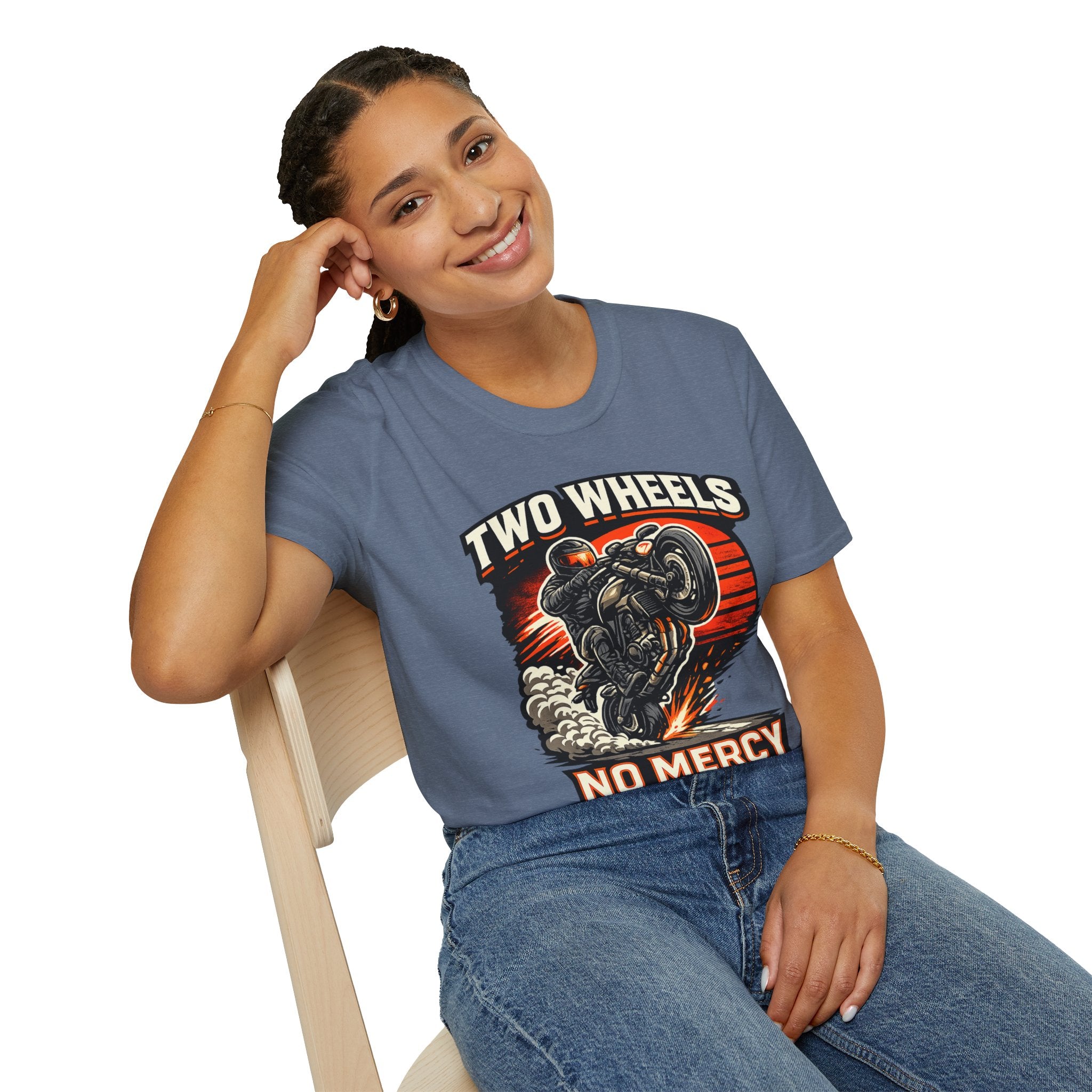Two Wheels No Mercy T-Shirt