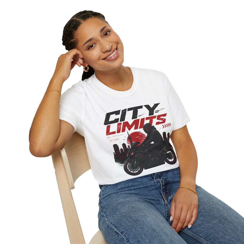 City Limits Motorcycle T‑Shirt
