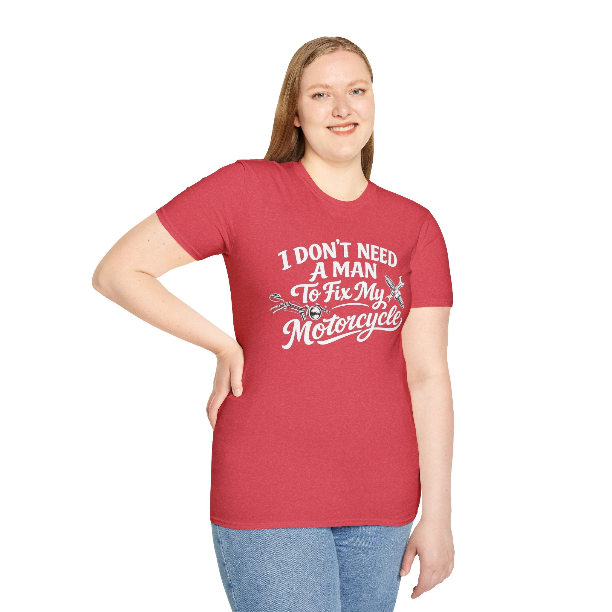 I Don't Need A Man To Fix My Motorcycle T-Shirt