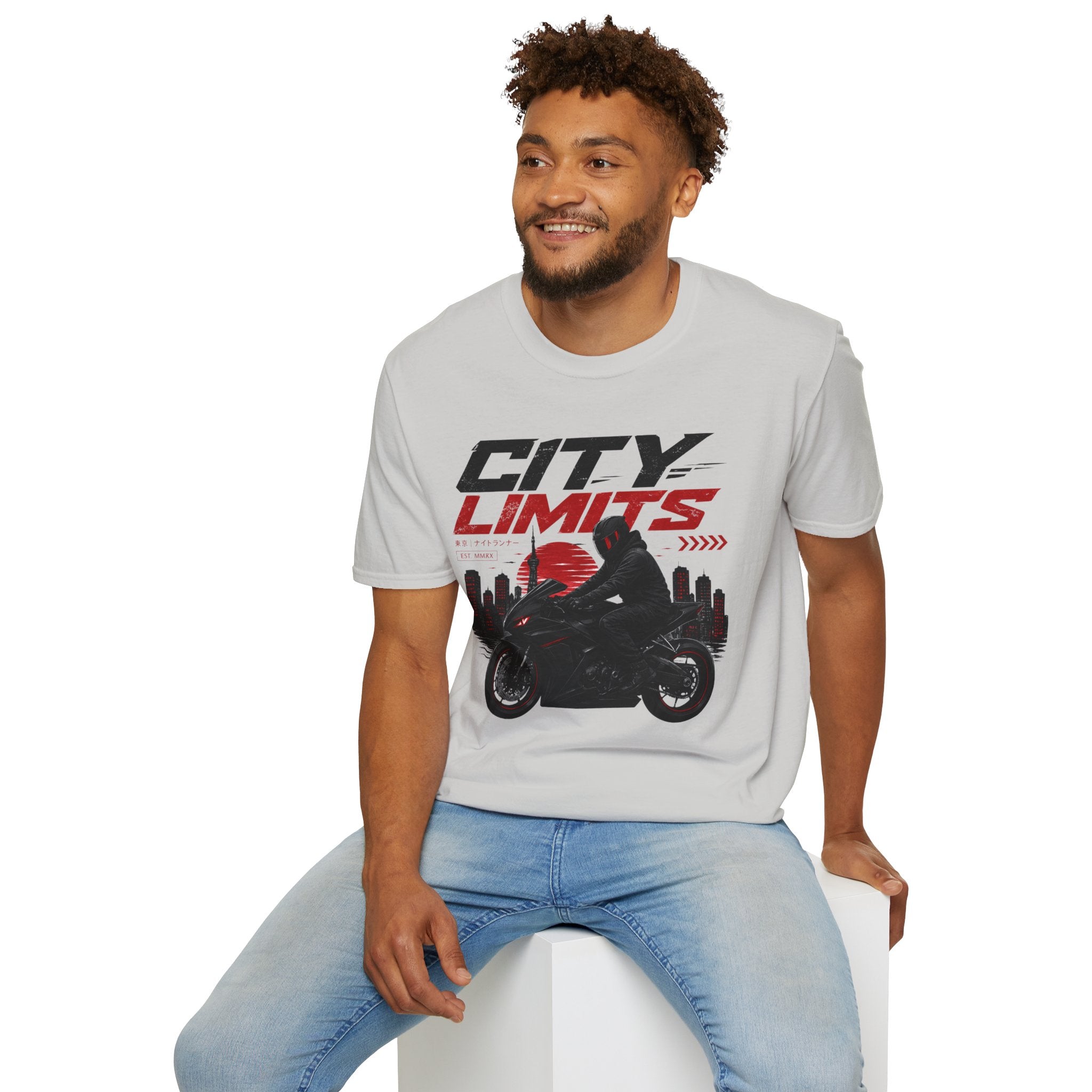 City Limits Motorcycle T‑Shirt