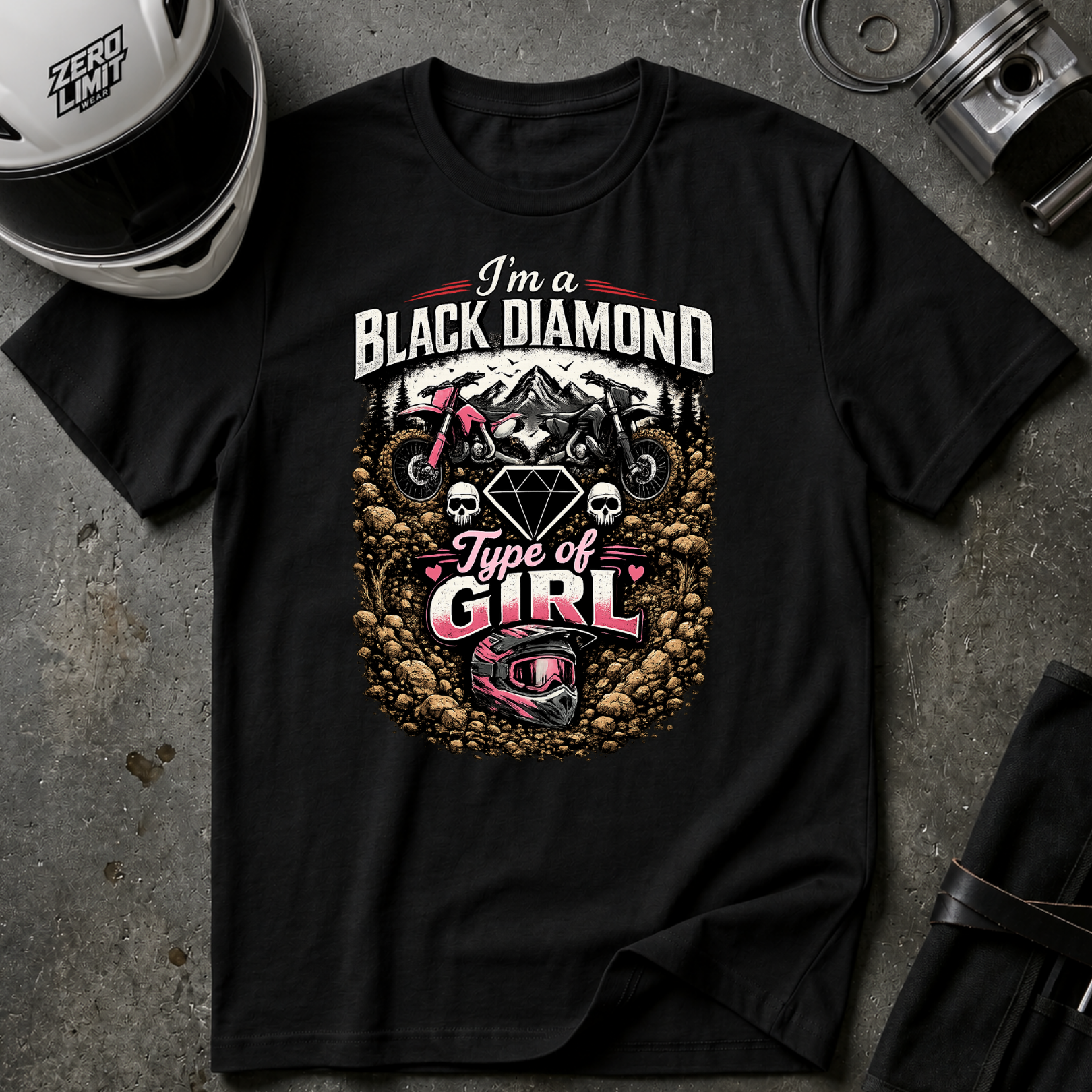 I'm a Black Diamond Type of Girl T-Shirt