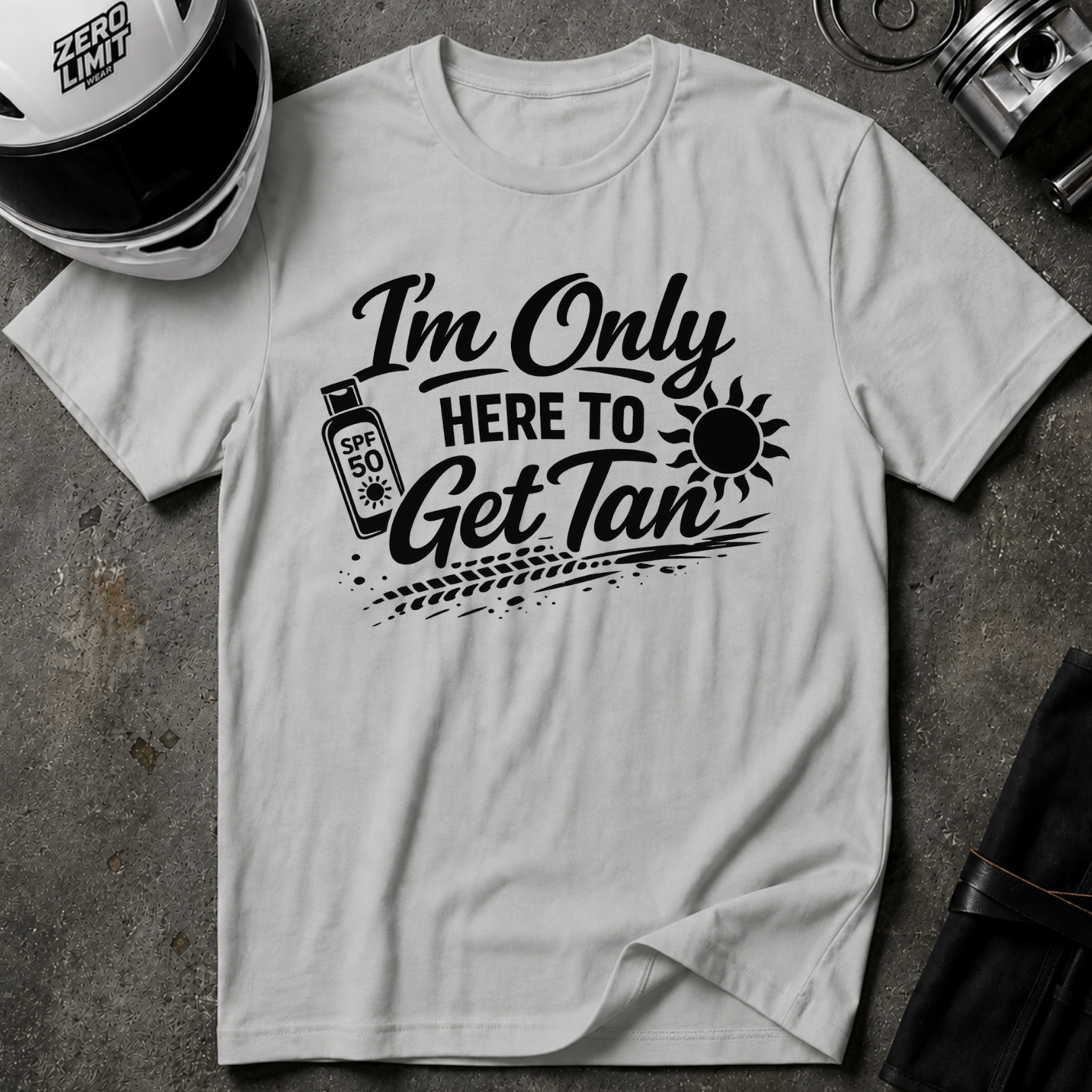 I'm Only Here To Get A Tan T-Shirt