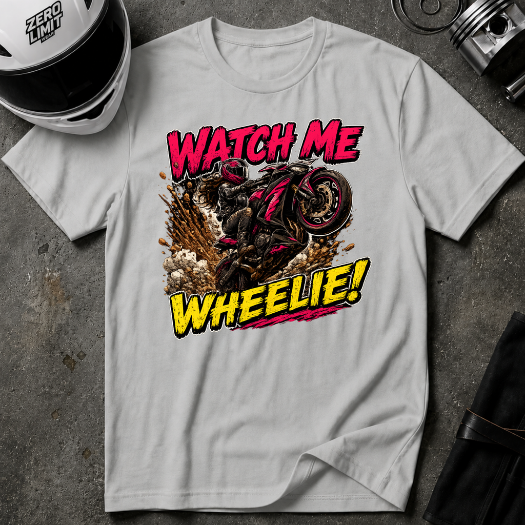 Watch Me Wheelie (Woman) T-Shirt