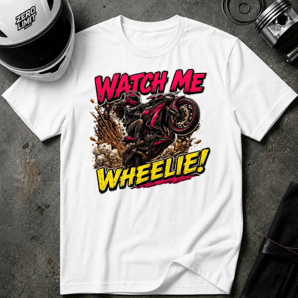 Watch Me Wheelie (Woman) T-Shirt