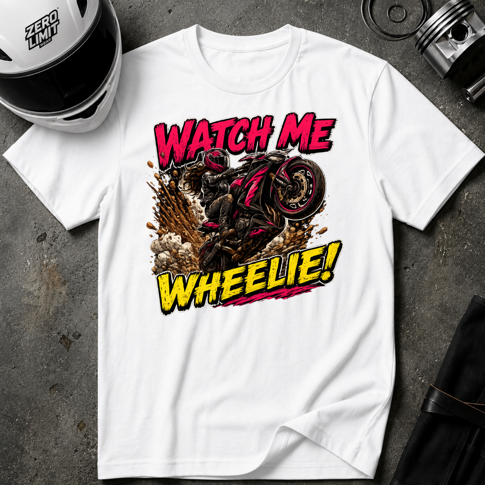 Watch Me Wheelie (Woman) T-Shirt