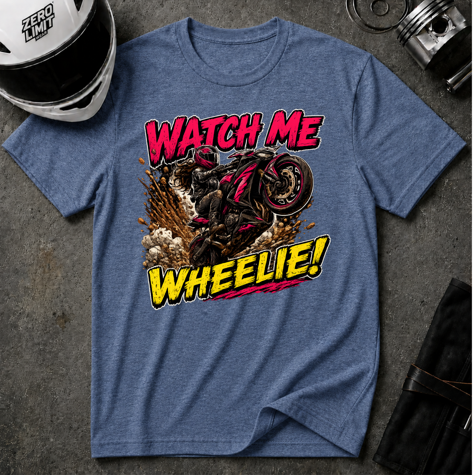 Watch Me Wheelie (Woman) T-Shirt