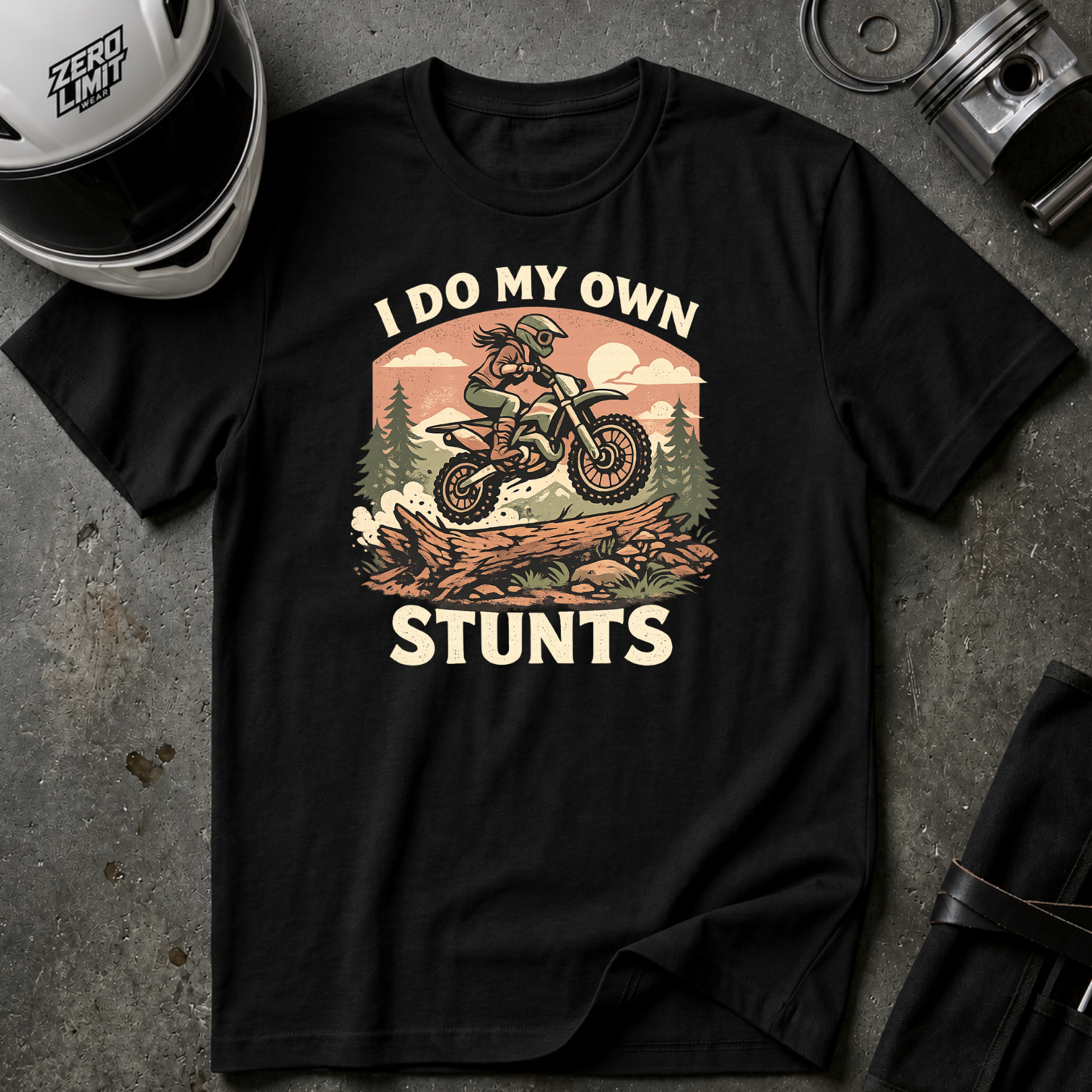 I Do My Own Stunts (Women)T-Shirt