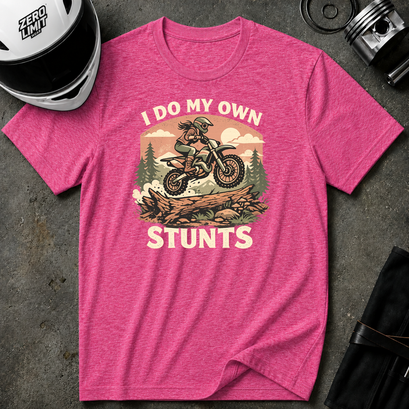 I Do My Own Stunts (Women)T-Shirt