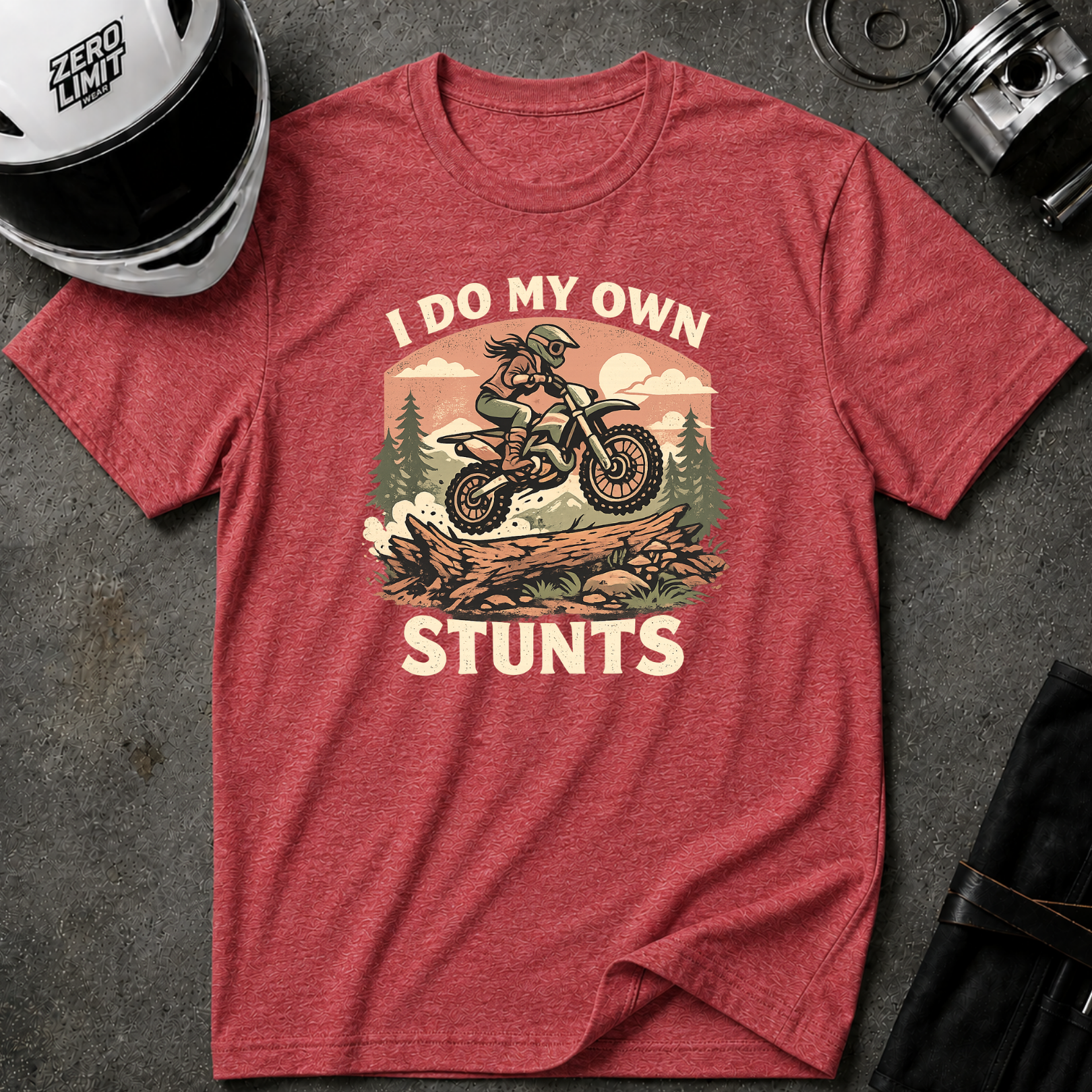 I Do My Own Stunts (Women)T-Shirt