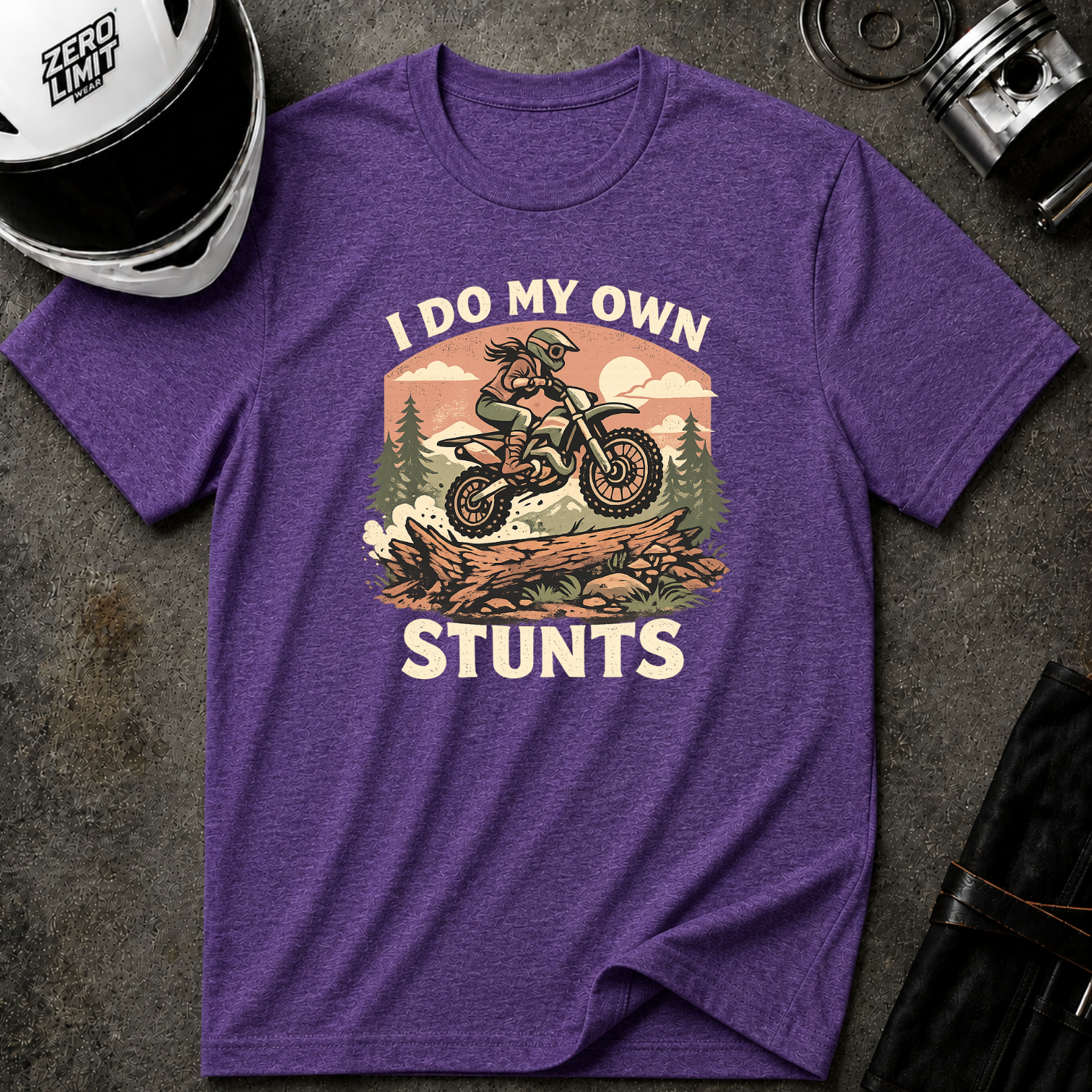 I Do My Own Stunts (Women)T-Shirt