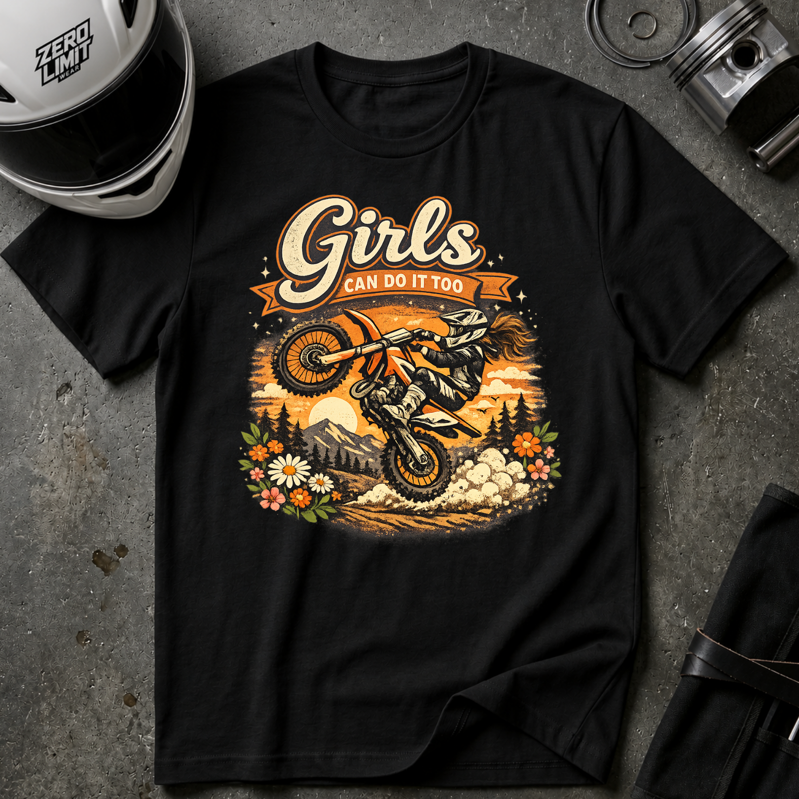Girls Can Do It Too T-Shirt