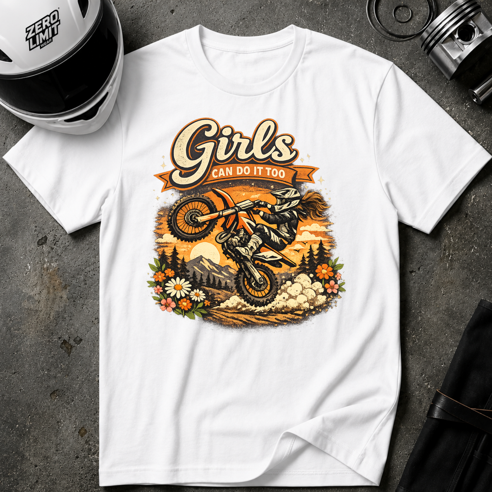 Girls Can Do It Too T-Shirt