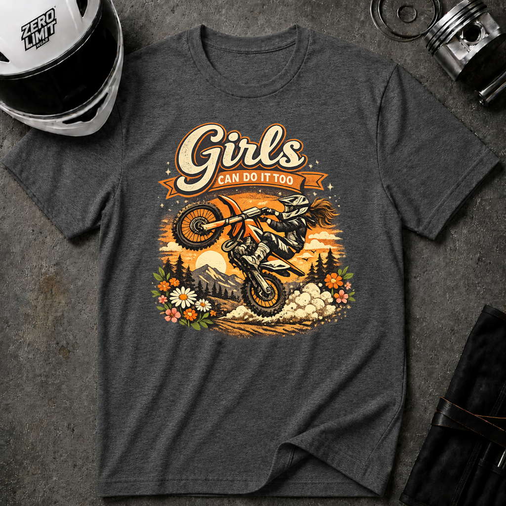 Girls Can Do It Too T-Shirt