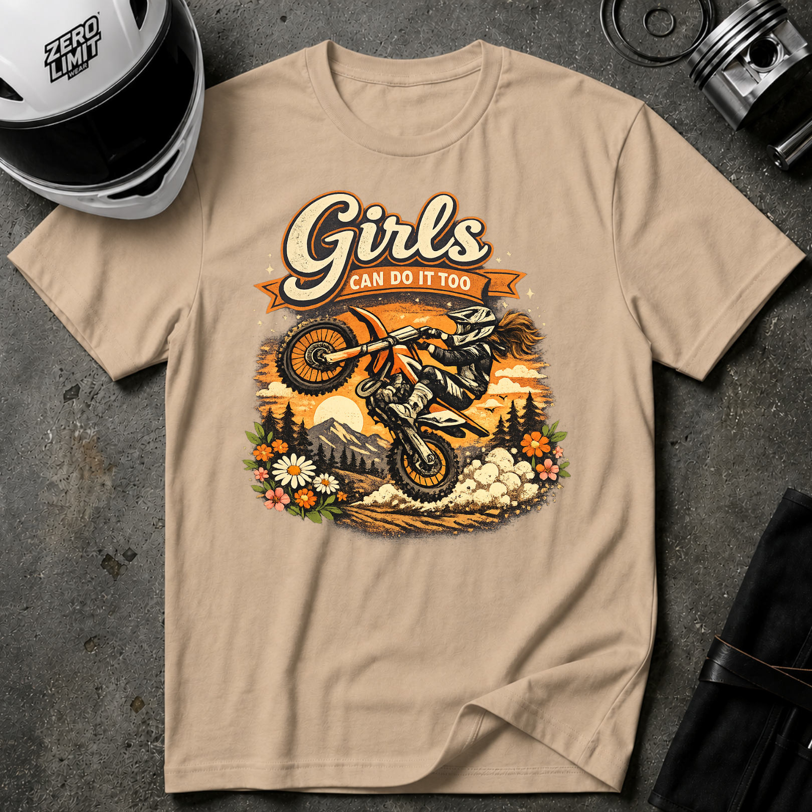 Girls Can Do It Too T-Shirt