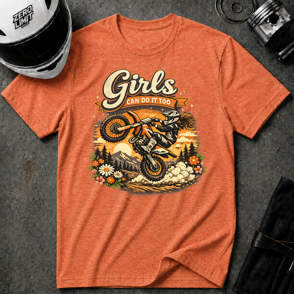 Girls Can Do It Too T-Shirt