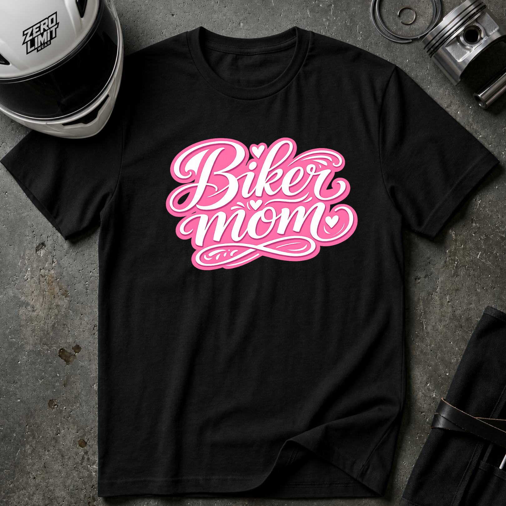 Biker Mom T-Shirt