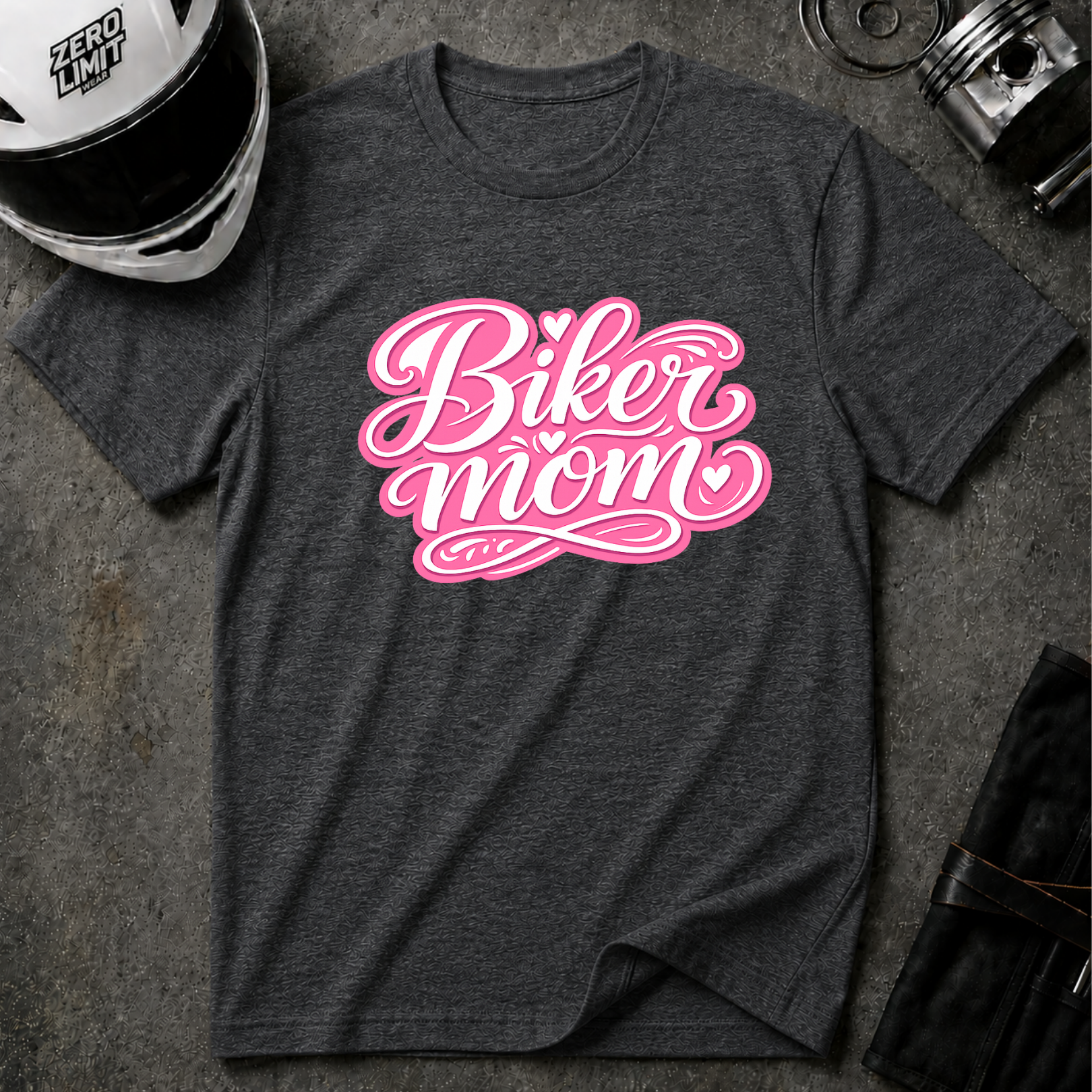 Biker Mom T-Shirt