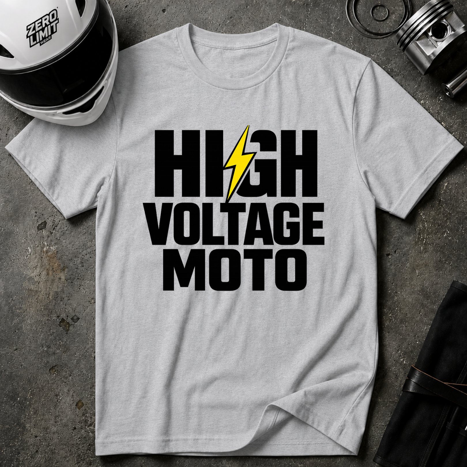 High Voltage Moto T-Shirt