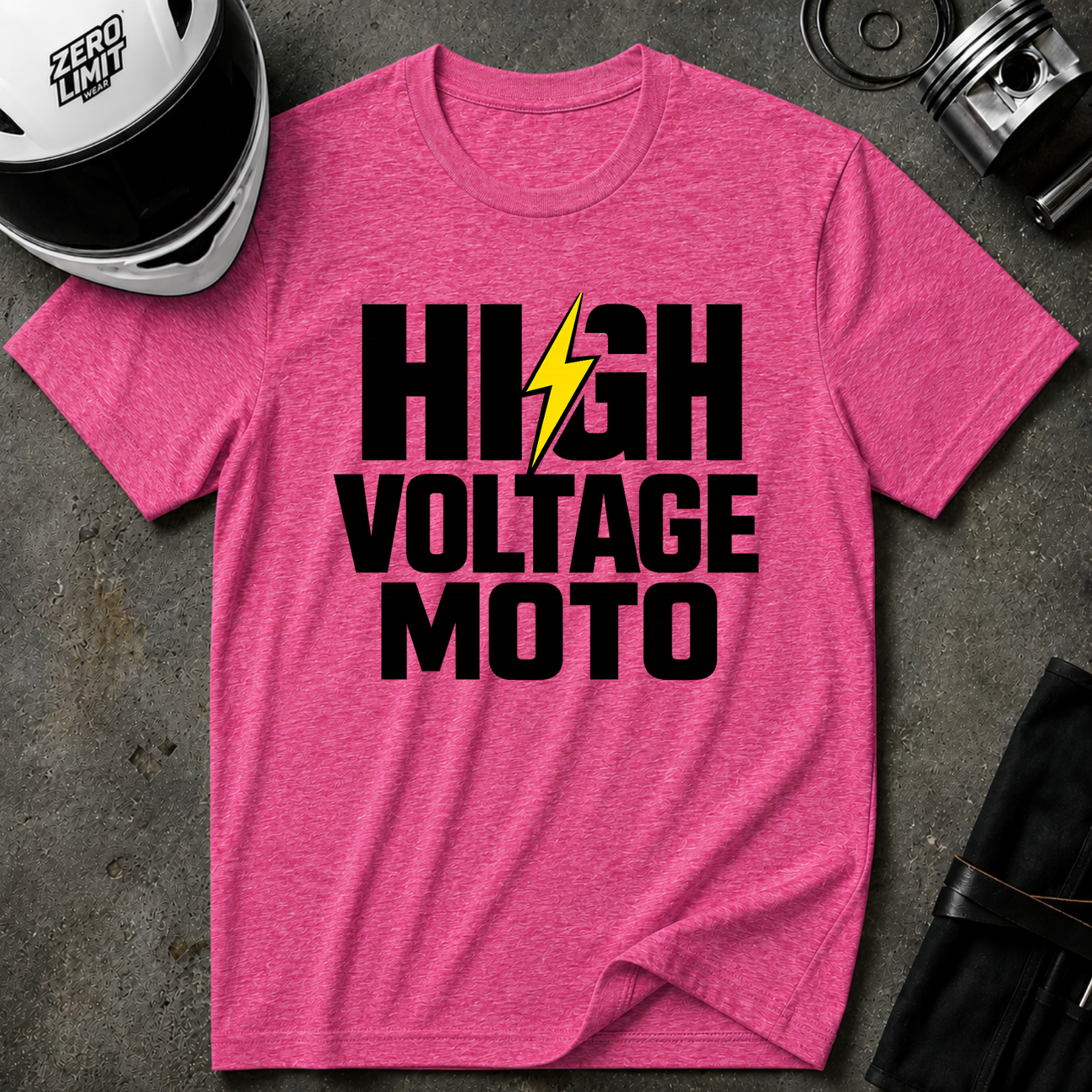 High Voltage Moto T-Shirt