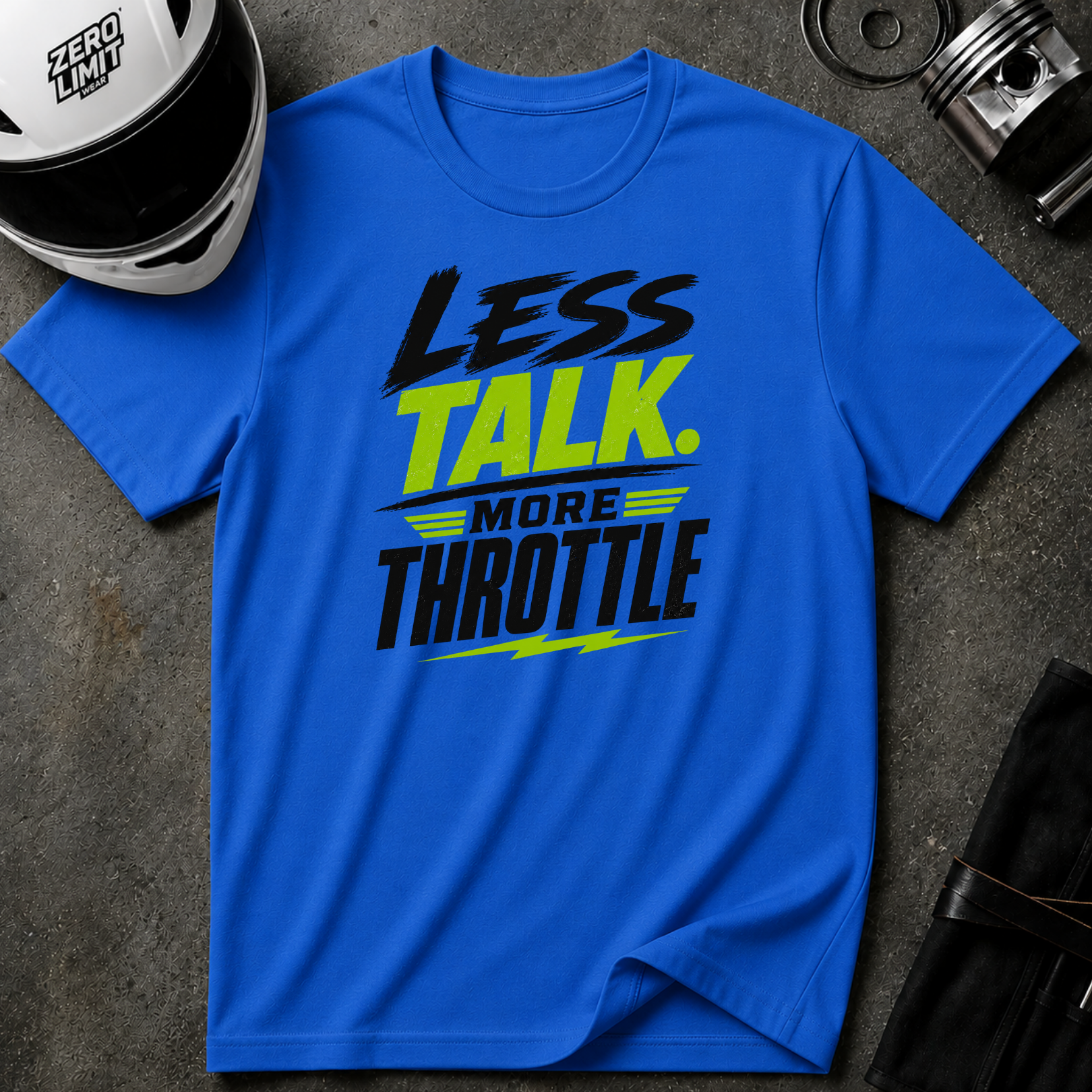 Less Talk More Throttle T-Shirt
